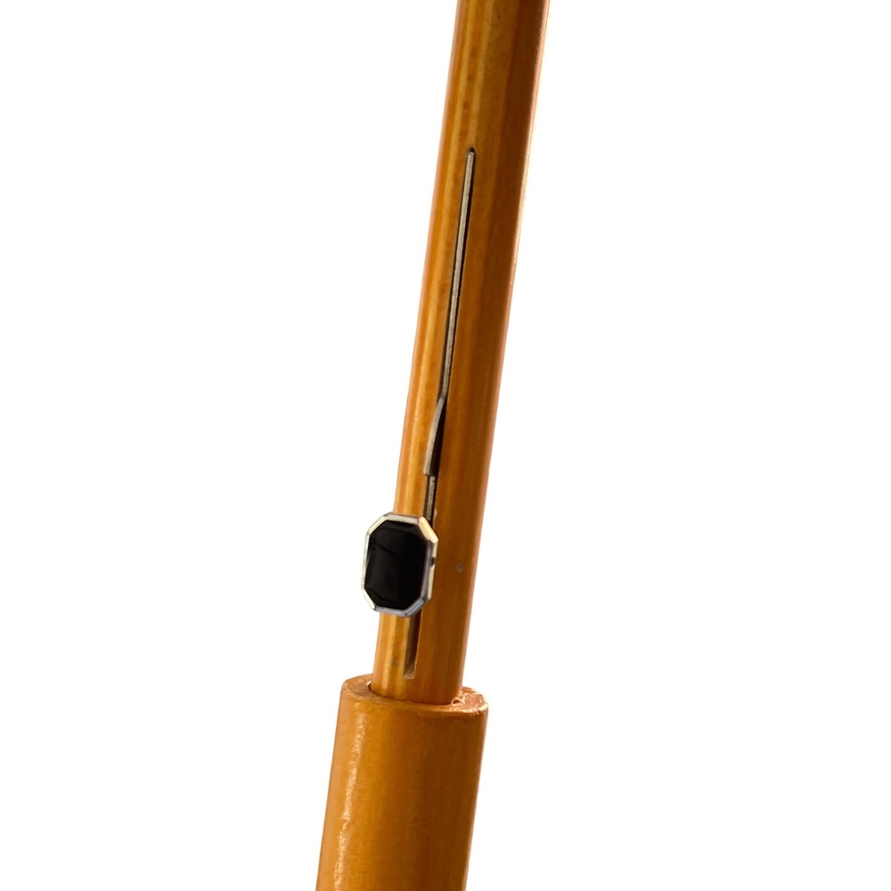 Van Gogh The Starry Night Art Print Umbrella Curved Wood Handle Blue Yellow - Picture 5 of 9